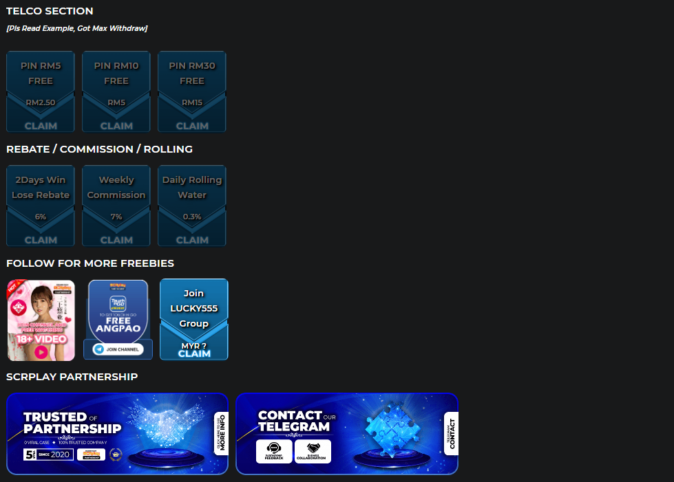 Lucky555 - Promotion Banner 3 - Desktop - lucky555m