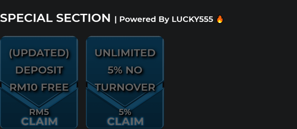 Lucky555 - Promotion Banner 3 - Mobile - lucky555m