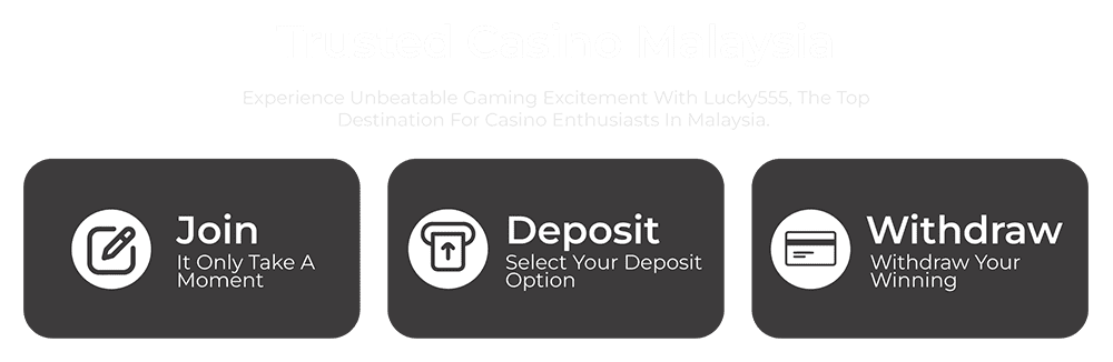 Lucky555 - Trusted Casino Malaysia Banner - lucky555m