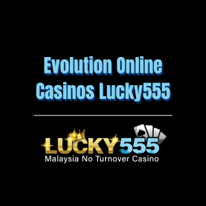 Evolution Online Casinos Lucky555 - Logo - lucky555m