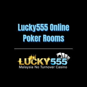 Lucky555 Online Poker Rooms - Logo - lucky555m