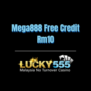 Mega888 Free Credit Rm10 - Logo - lucky555m