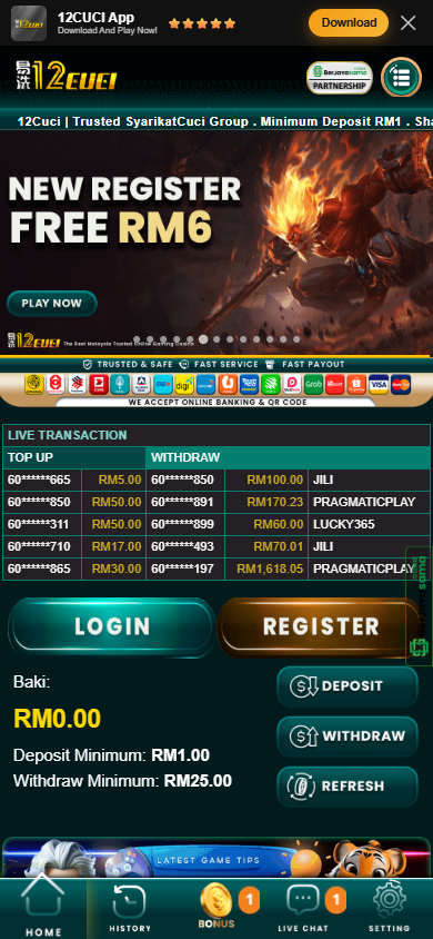 12Cuci - Homepage - lucky555m