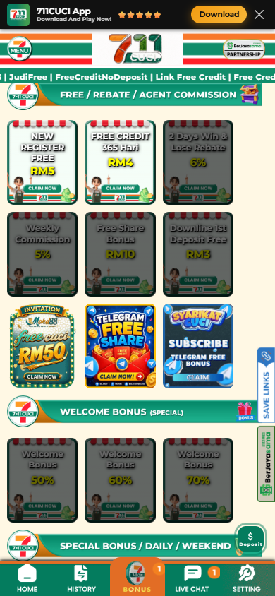 711Cuci - Promotion - lucky555m