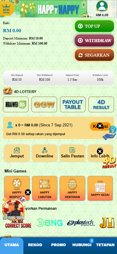 Happy88 - Homepage - lucky555m