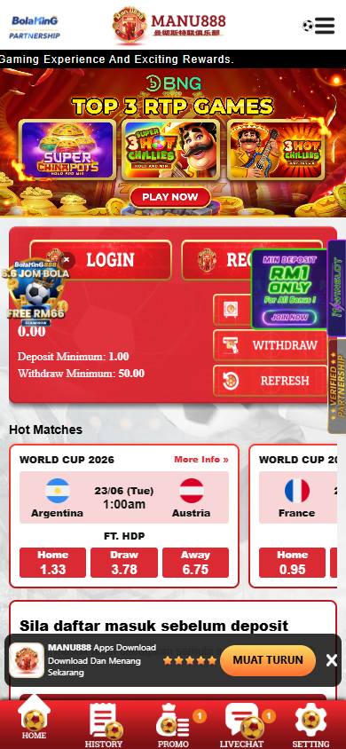 Manu888 - Homepage - lucky555m